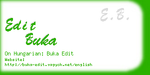 edit buka business card